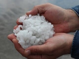 Diyarbakır'a dolu yağdı