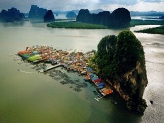 Tayland'ın yüzen köyü bu kış turiste doydu: Ko Panyi