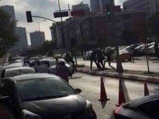 Anadolu Adalet Sarayı önünde çatışma