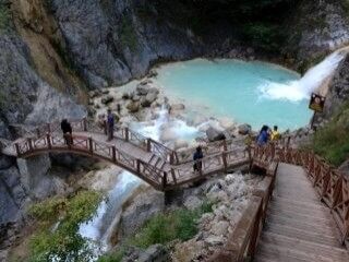 Giresun'da Mavi Göl'e büyük ilgi var