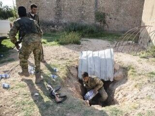 Suriye Milli Ordusu tünellere girdi