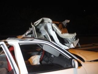 Şanlıurfa'dan düğünden dönen araç kaza yaptı