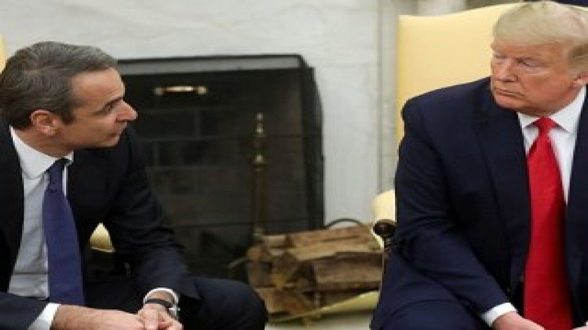 Trump, Yunan Başbakan Miçotakis ile görüştü