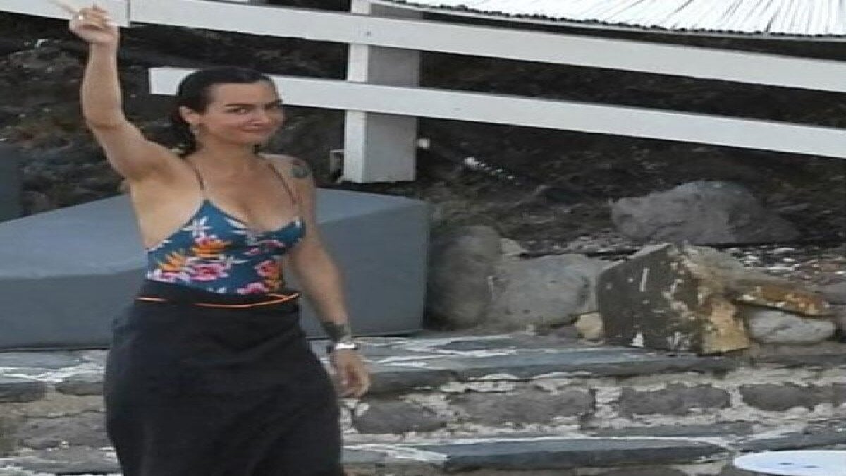 Birce Akalay, tatilde