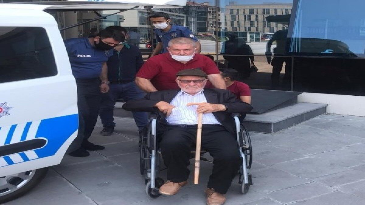 Kayseri'de eşini yanlışlıkla vurdu, 85 yaşında tutuklandı