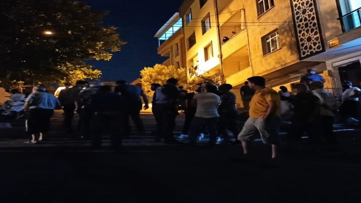 Bursa'da çocuklar kurşunlardandan son anda kurtuldu