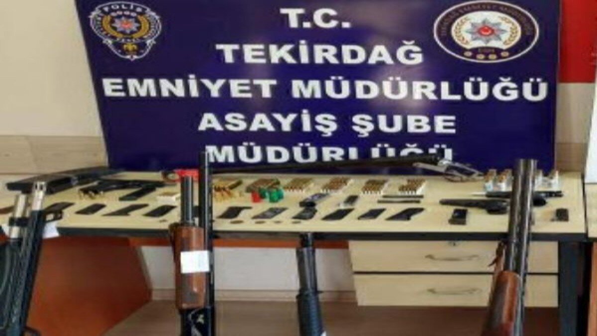 Tekirdağ'da polisten hava destekli operasyon: 7 gözaltı