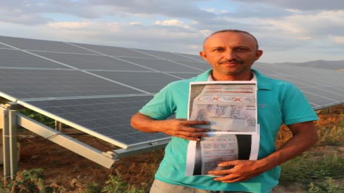 Afyonkarahisar'da güneş enerjisiyle 14 bin TL kara geçti