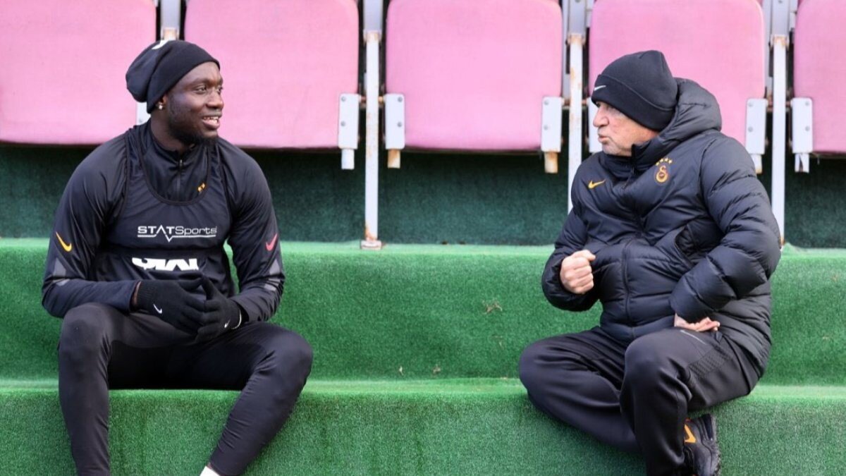 Fatih Terim'den Diagne'ye: Böyle oynarsan forma senin