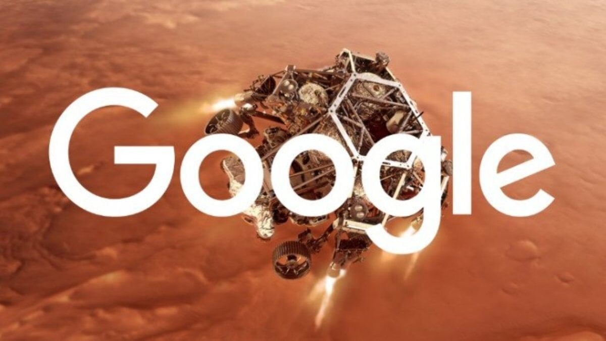 Google'dan havai fişekli Perseverance kutlaması - Ensonhaber