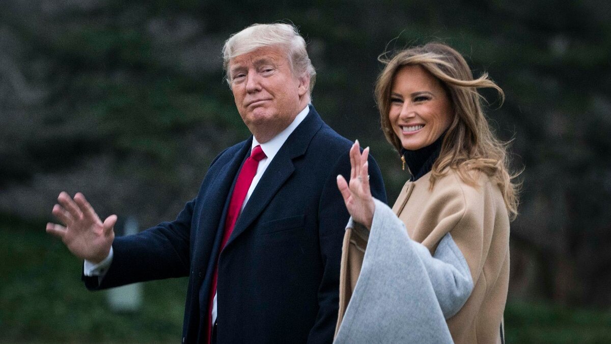 Donald Trump ve eşi Melania, gizlice koronavirüs aşısı yaptırdı