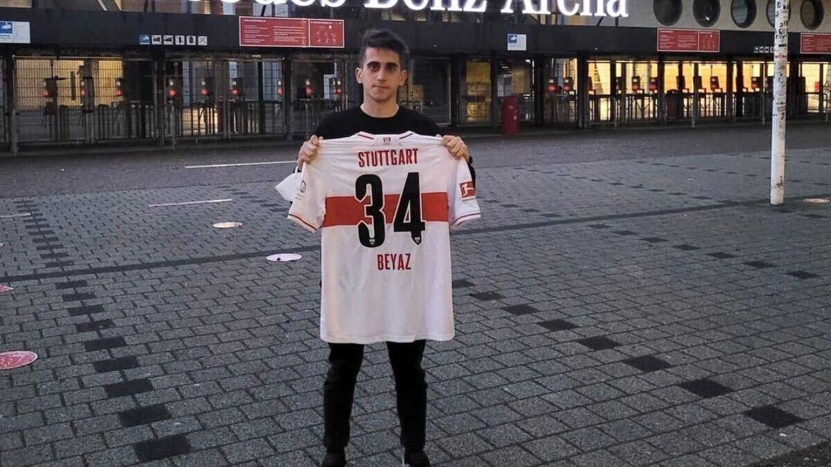 Ömer Faruk Beyaz'dan Stuttgart paylaşımı