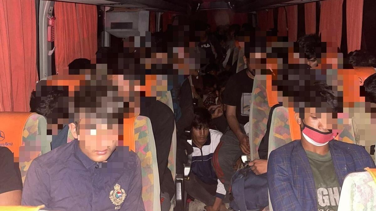 Kocaeli'de 68 kaçak göçmen yakalandı