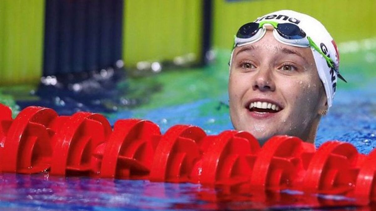 Viktoria Zeynep Güneş, Dünya Yüzme Kupası'nda bronz madalya kazandı