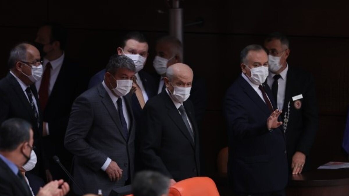 Devlet Bahçeli bu yıl da kürsüye çıkmadı