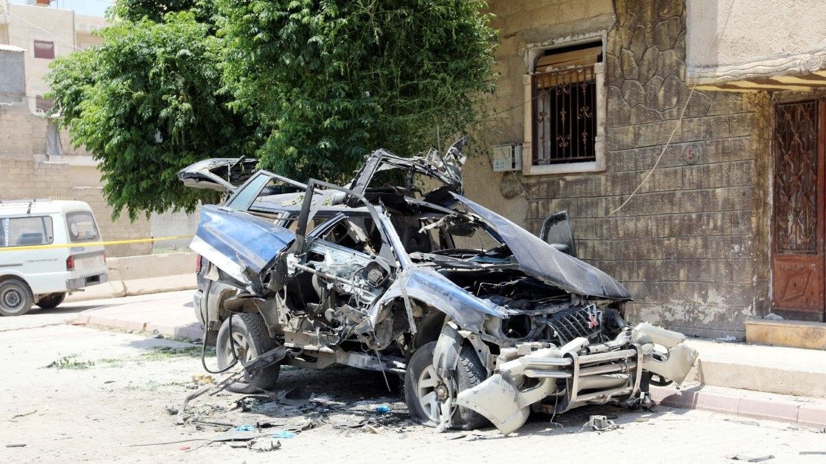 Suriye Milli Ordusu komutanına, EYP'li saldırı düzenlendi