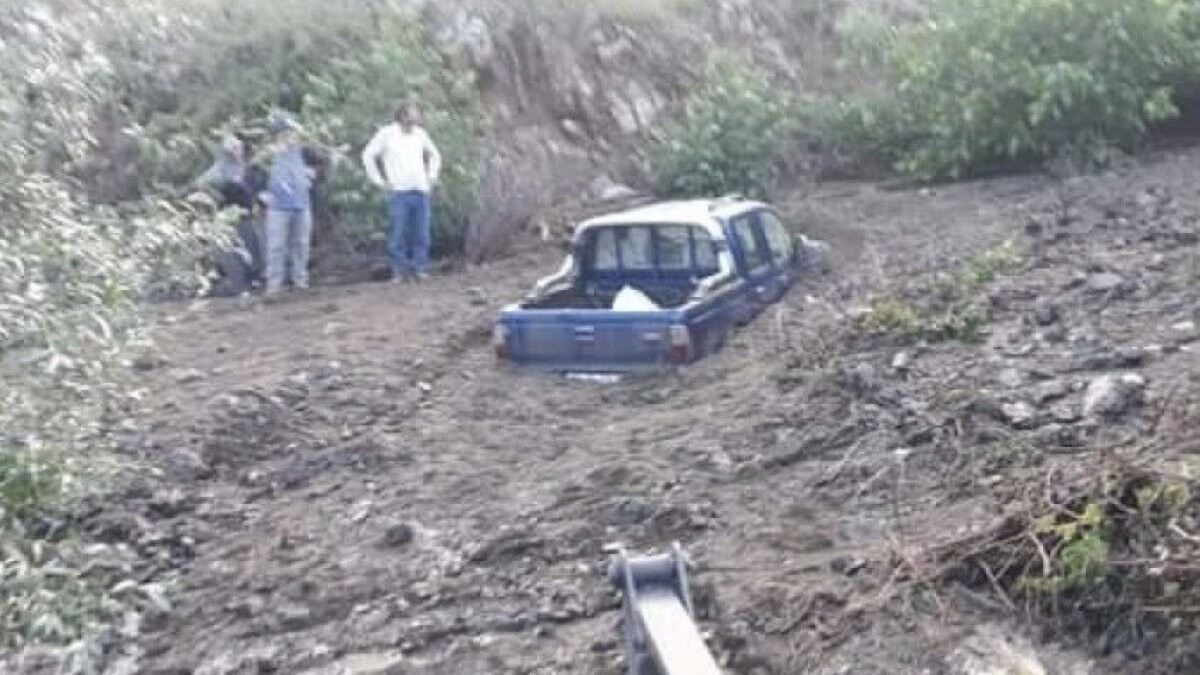 Adana'da sağanak yağış sonrası heyelan