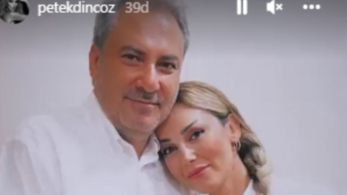 Petek Dinçöz nişanlandı