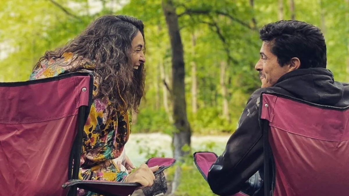 Aslıhan Gürbüz ve İsmail Hacıoğlu'ndan aşk pozu