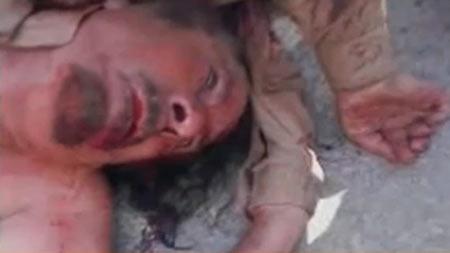 Kaddafi öldürüldü