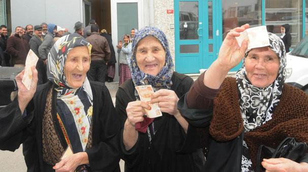 Bayram öncesi 50 lira sevinci