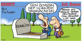 Kemalistler'i kızdıran karikatür