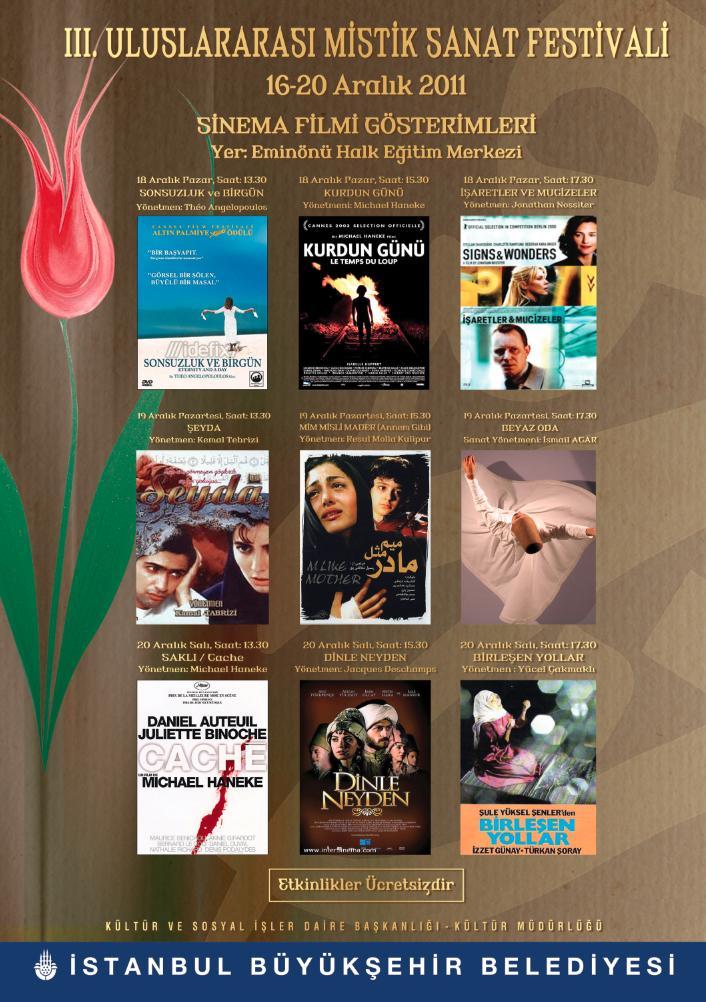 III. Uluslararası Mistik Sanat Festivali başlıyor