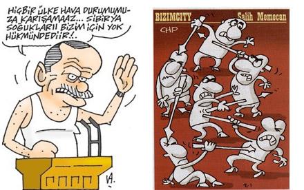 AK Parti ve CHP'lileri kızdıracak karikatürler