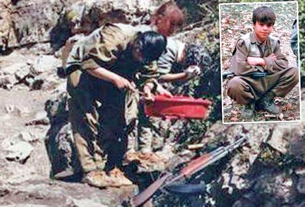 PKK çatışmalarda çocukları kullanmış