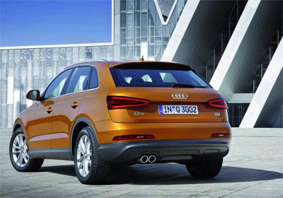 Q3 EuroNCAP'dan beş yıldız aldı