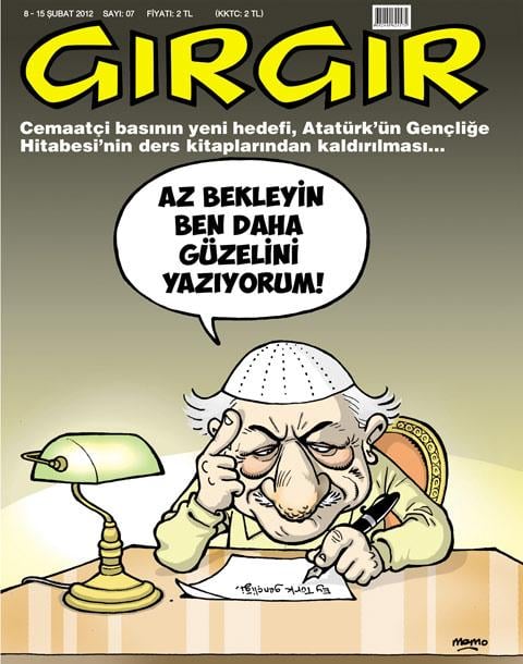 Fethullah Gülen Gırgır'a kapak oldu