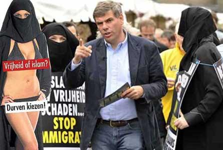Türk düşmanı Belçikalı'dan pankart savunması