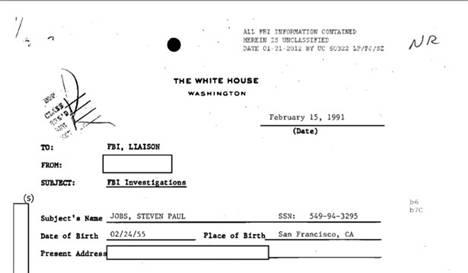 FBI'ın Steve Jobs dosyası yayımlandı