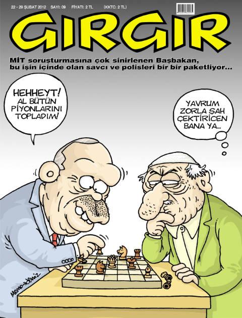 AK Parti ve Cemaat Gırgır kapağında