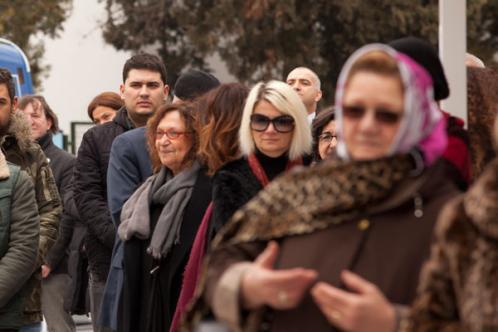 Özdemir Oray Eğin'i cenazede yalnız bırakmadı