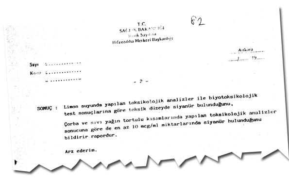 Paşaları siyanürden karavana kurtarmış