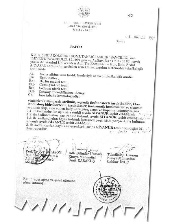 Paşaları siyanürden karavana kurtarmış