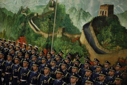 Erdoğan'ı Çin Seddi'nin önünde karşıladılar - Galeri