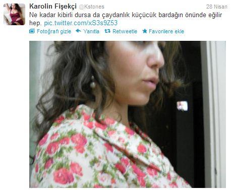 Karolin Fişekçi Orhan Pamuk'un peşini bırakmıyor