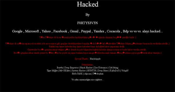 Türk hackerlar Microsoft'un sitesini çökertti