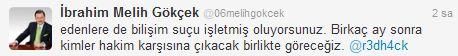 Melik Gökçek ile RedHack kapışması