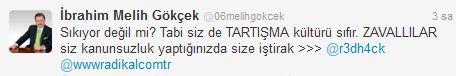 Melik Gökçek ile RedHack kapışması