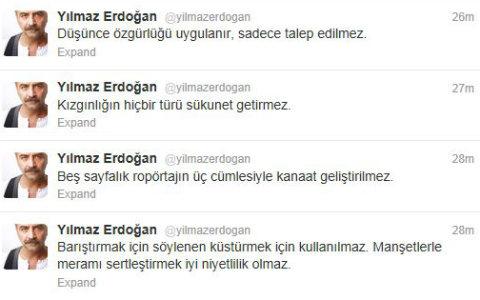Yılmaz Erdoğan'dan ezan açıklaması