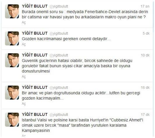 Yiğit Bulut'tan Hakan'a Cübbesiz Ahmet çıkışı