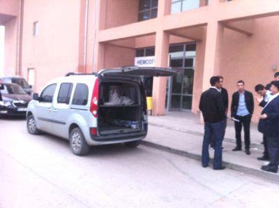 Şırnak'ta cenazenin binek araçla taşınmasına tepki