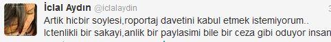 İclal Aydın zor durumda haberlerine ateş püskürdü