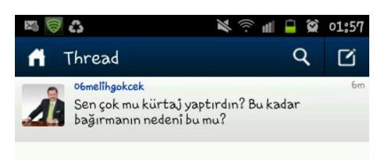 Melih Gökçek'ten takipçisine: Sen çok mu kürtaj oldun