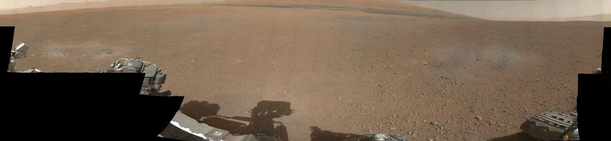 Mars'tan gelen ilk renkli panoramik fotoğraf