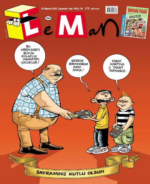 Leman'dan bayram kapağı
