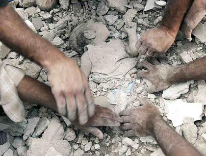 Suriye'de ölüm kundağa kadar girdi